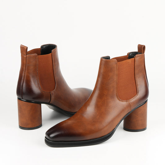 Men's Chelsea Boots High Heel Fashionable Charm Comfortable