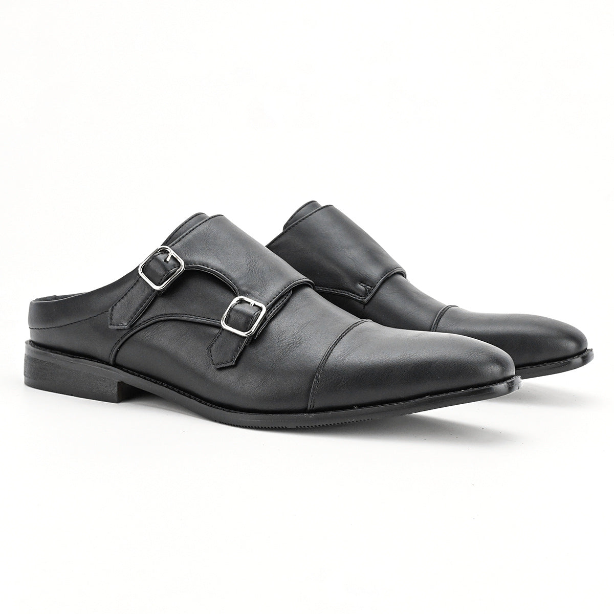 Men's Business Formal Shoes High-End Sense Personality Design Half Mules