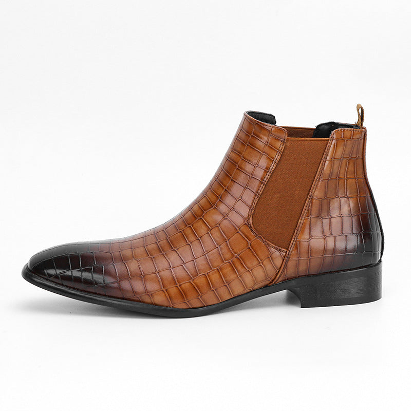 Men's Chelsea Boots British Style Casual Versatile Fashion Men's Ankle Boots