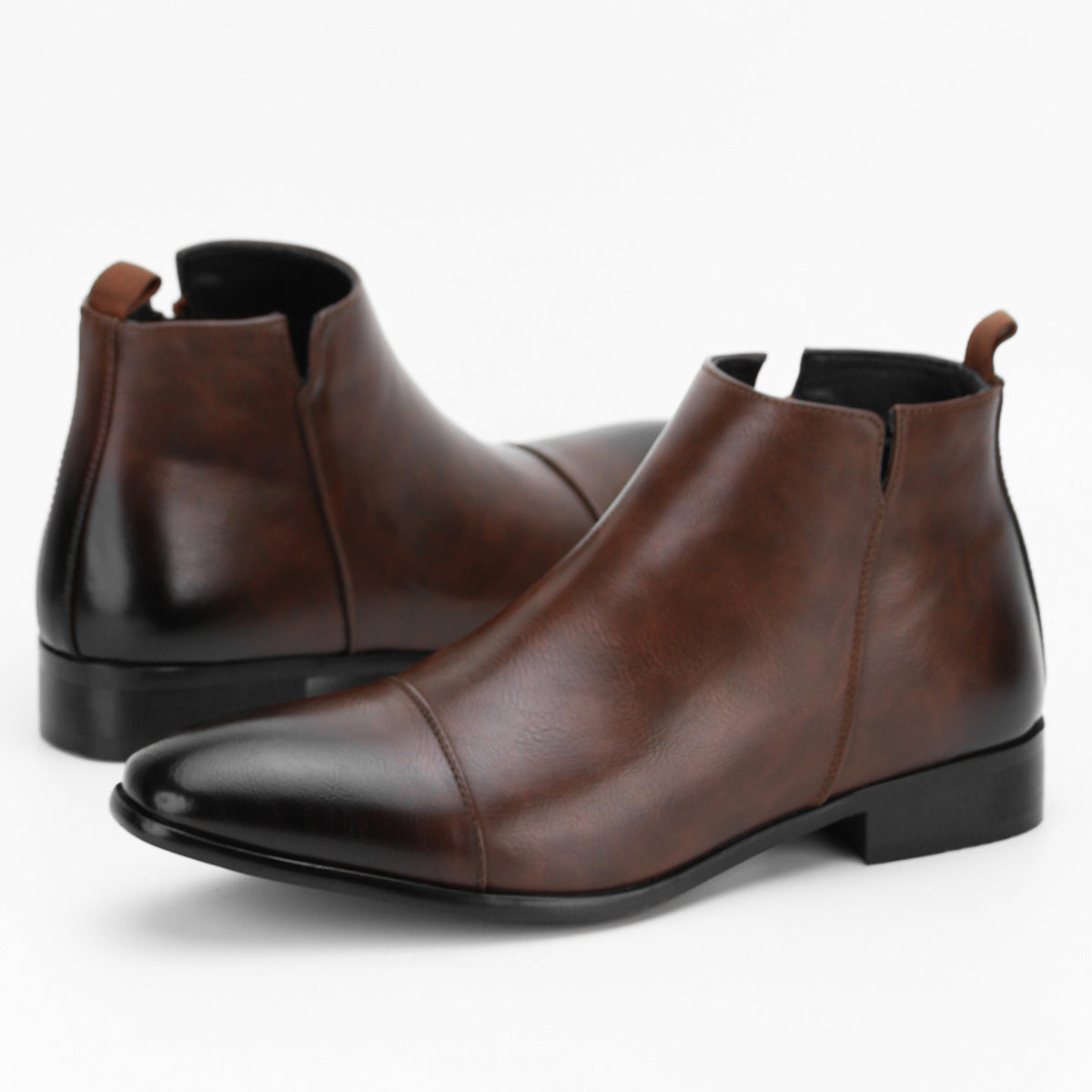 Men's Chelsea Boots Fashion Elastic