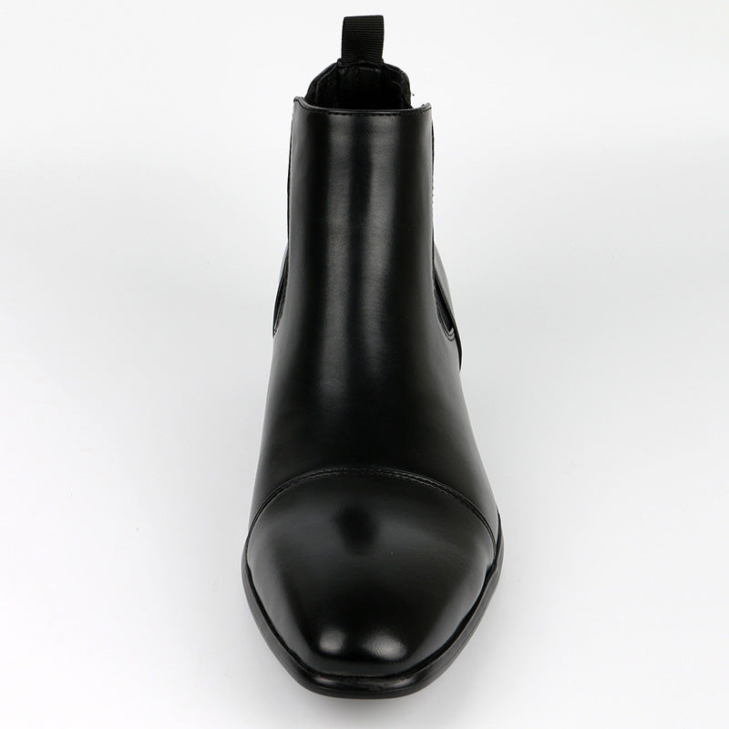 Cross-border Plus Size Men's Shoes Retro Chelsea Boots Amazon Independent Station