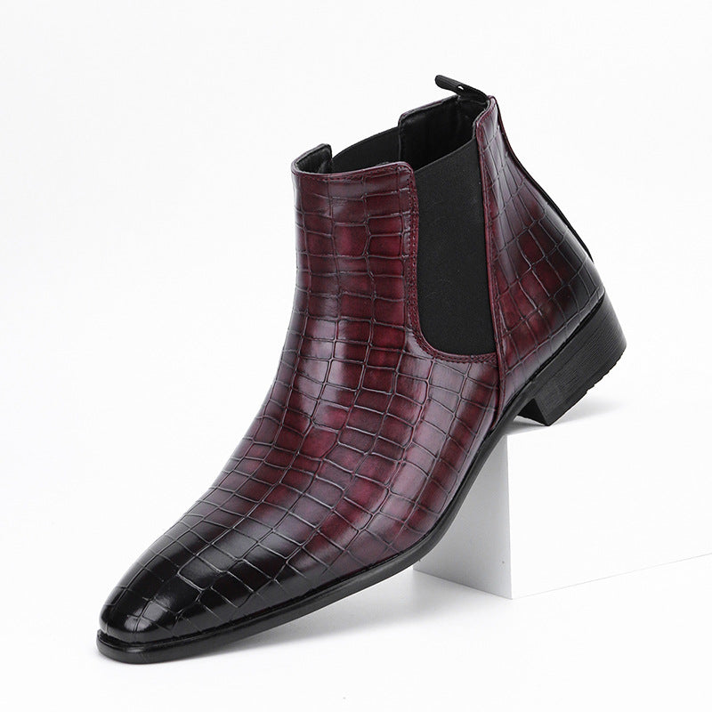 Men's Chelsea Boots British Style Casual Versatile Fashion Men's Ankle Boots