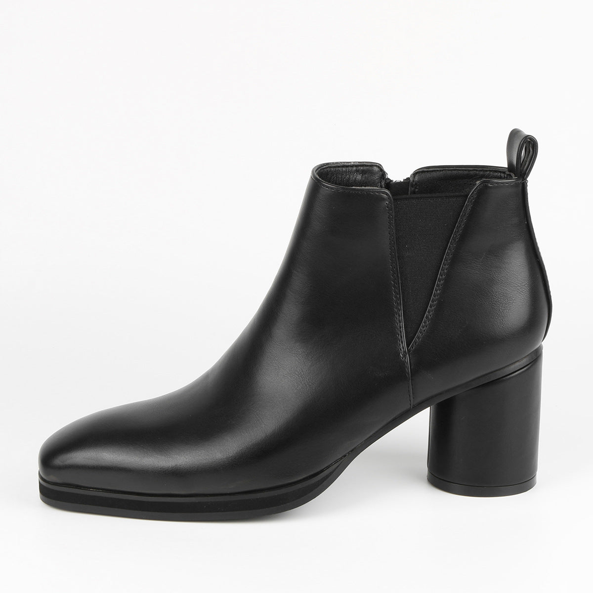 Men's Chelsea Boots High Heel Elastic Fashion