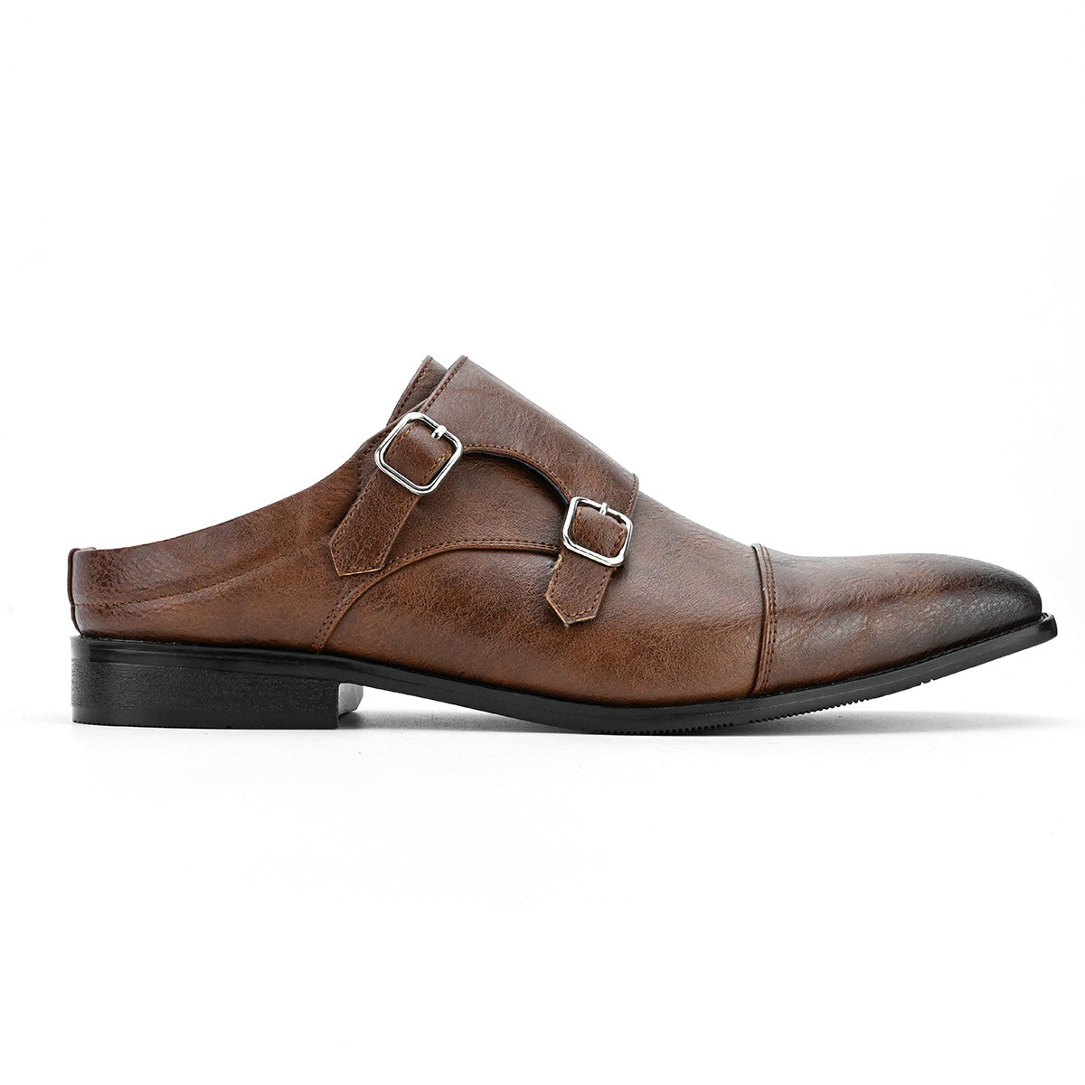 Men's Business Formal Shoes High-End Sense Personality Design Half Mules