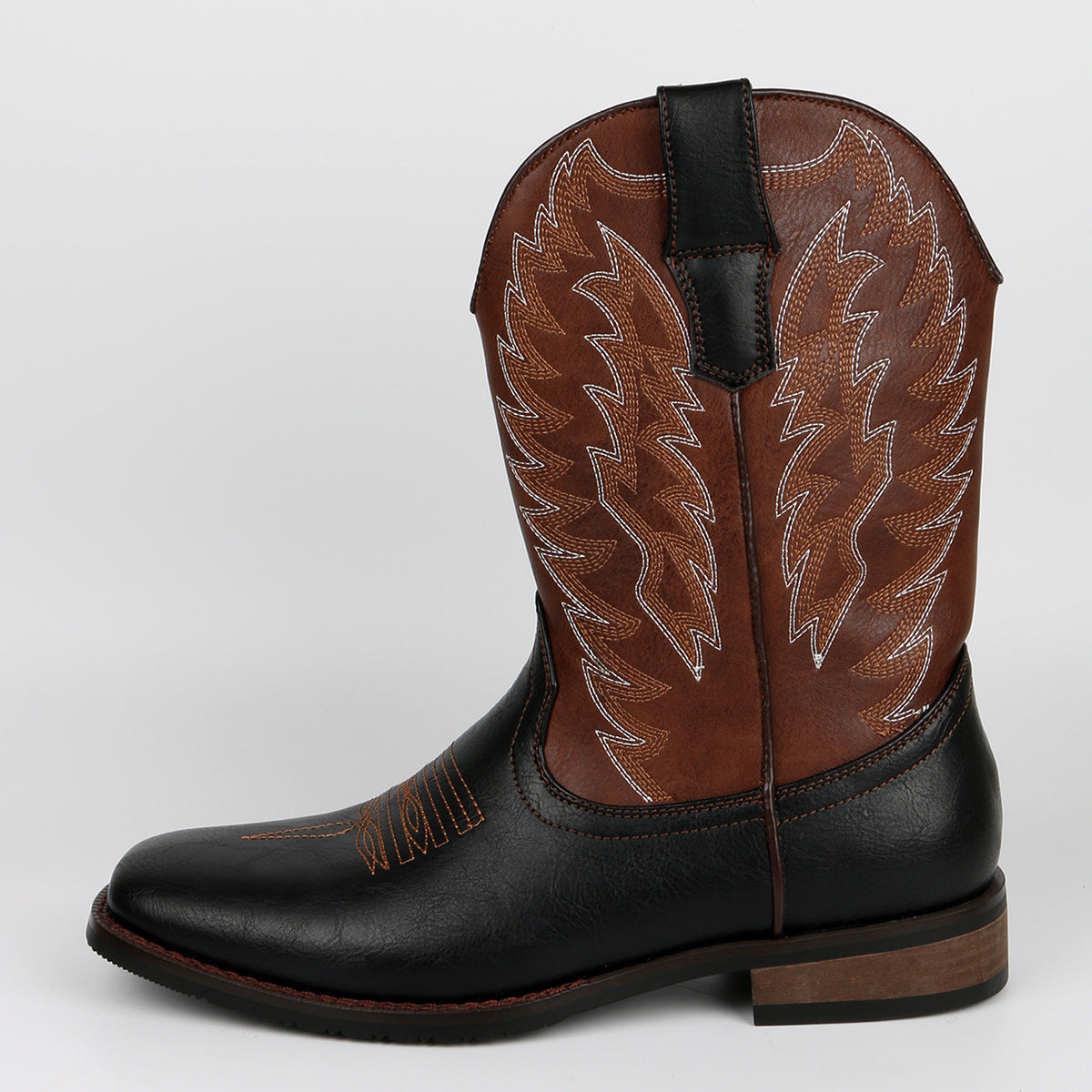 Western Denim Boots Fashion