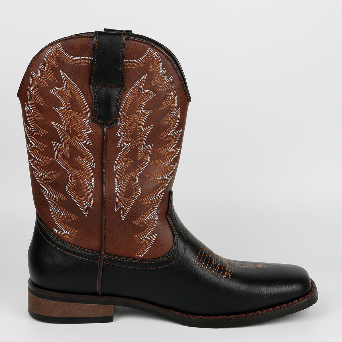 Western Denim Boots Fashion