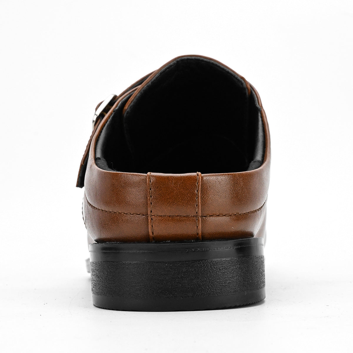 Men's Business Formal Shoes High-End Sense Personality Design Half Mules