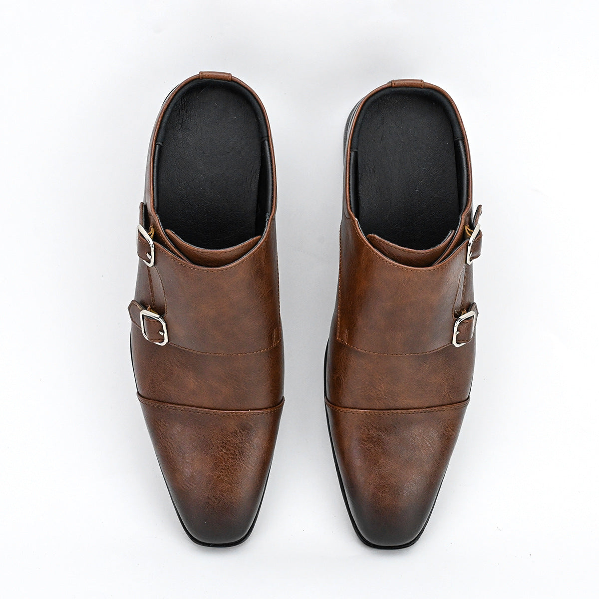 Men's Business Formal Shoes High-End Sense Personality Design Half Mules