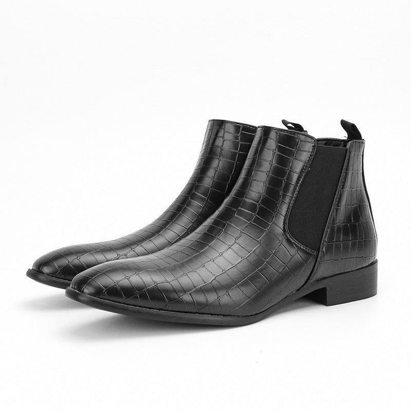 Men's Chelsea Boots British Style Casual Versatile Fashion Men's Ankle Boots
