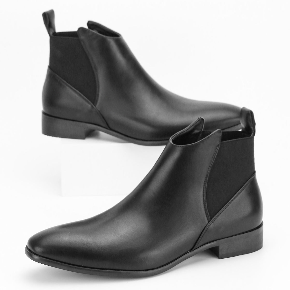Cross-border Plus Size Men's Shoes Retro Chelsea Boots Amazon Independent Station
