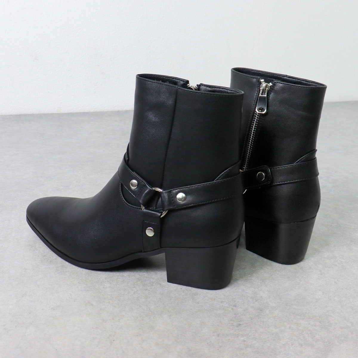 Men's Chelsea Boots Pointed Toe European and American Buckle British