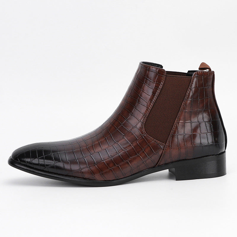 Men's Chelsea Boots British Style Casual Versatile Fashion Men's Ankle Boots