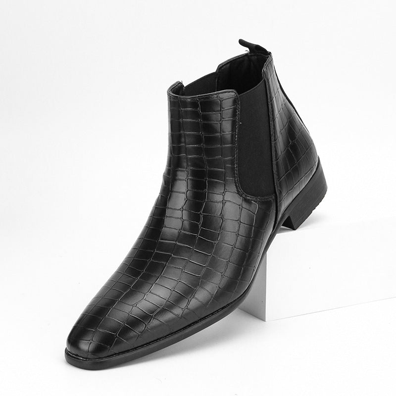 Men's Chelsea Boots British Style Casual Versatile Fashion Men's Ankle Boots