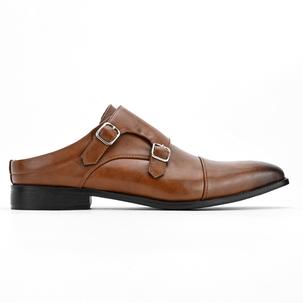 Men's Business Formal Shoes High-End Sense Personality Design Half Mules