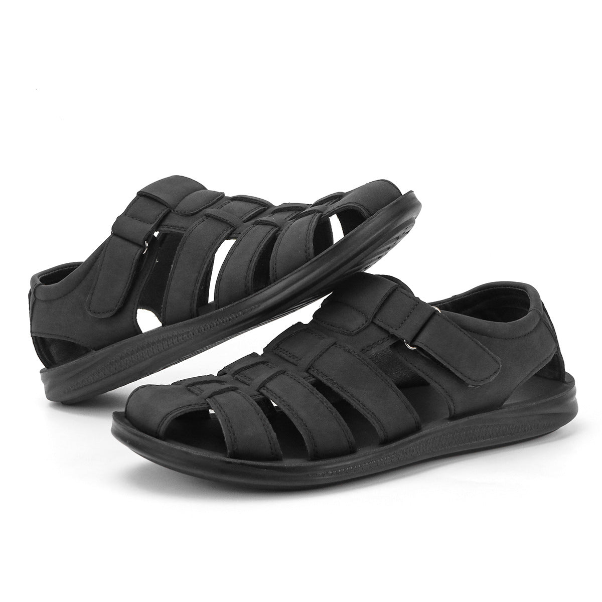 Men's Summer Roman Soft Sole Comfortable Breathable Sandals Slippers
