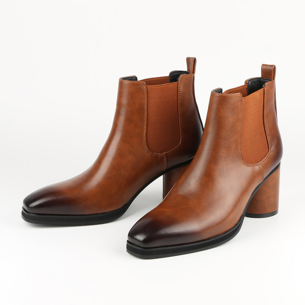 Men's Chelsea Boots High Heel Fashionable Charm Comfortable