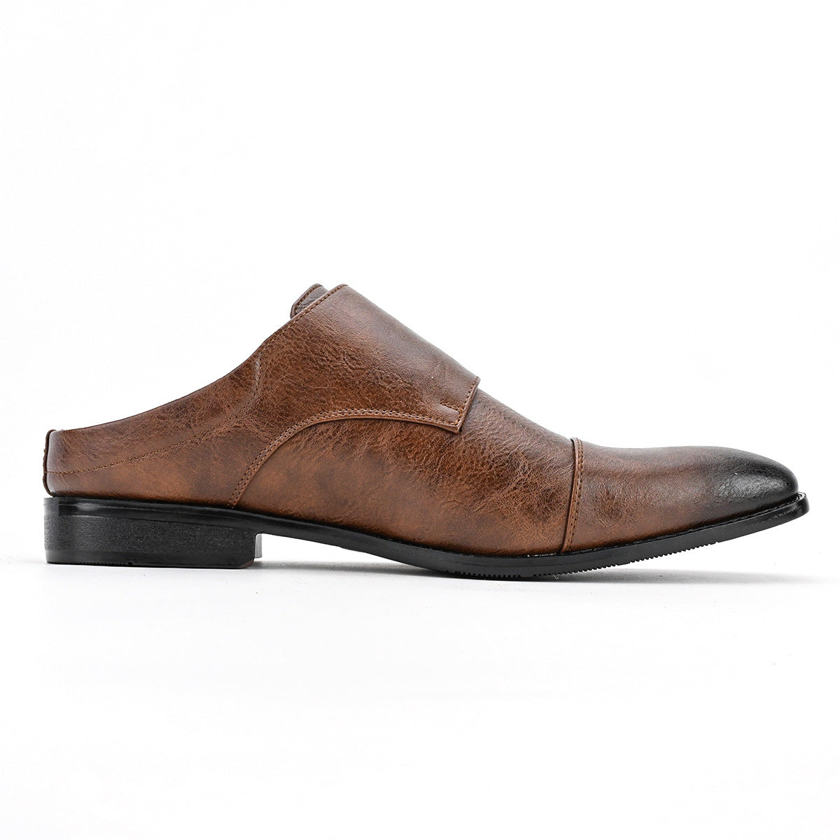 Men's Business Formal Shoes High-End Sense Personality Design Half Mules