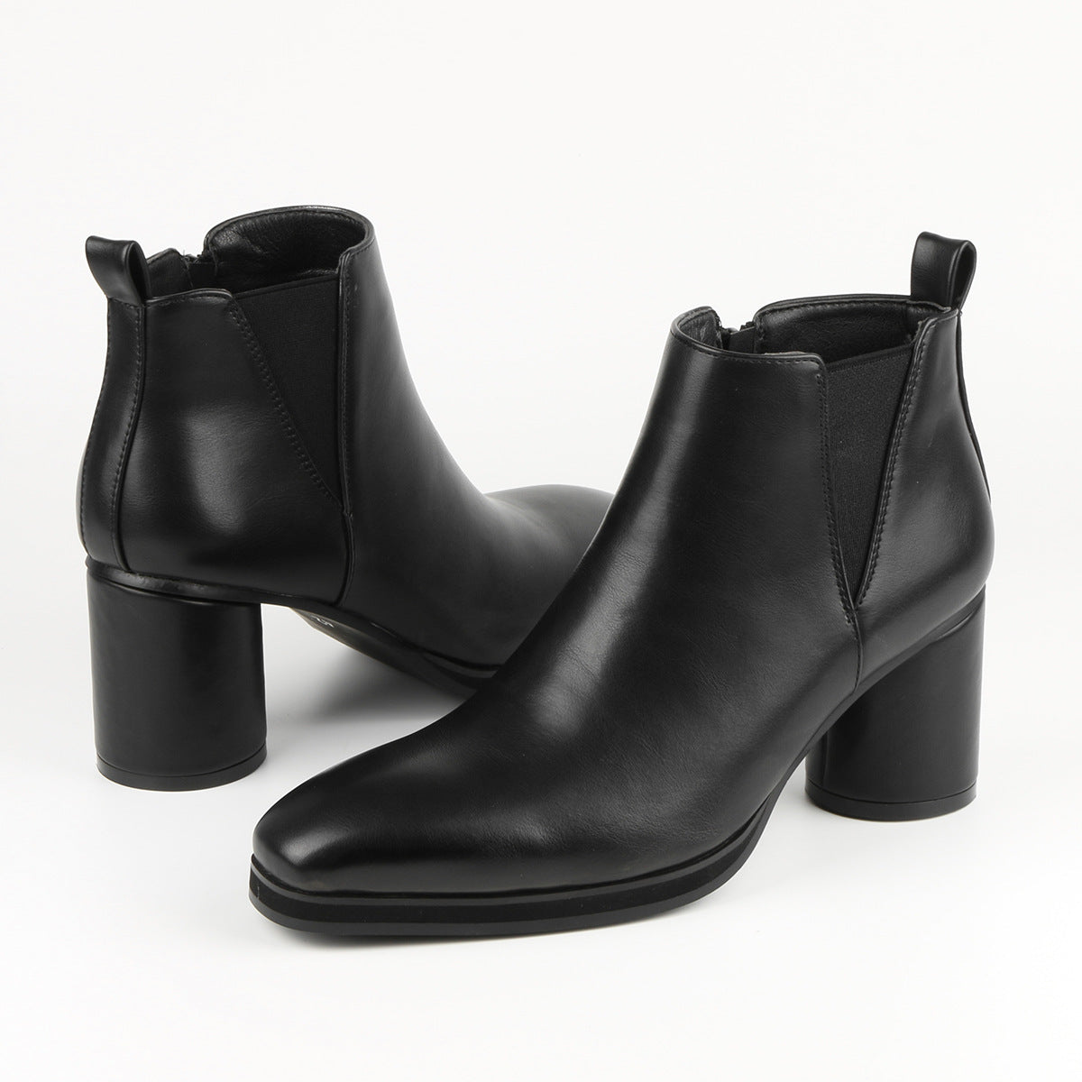 Men's Chelsea Boots High Heel Elastic Fashion