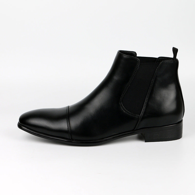 Cross-border Plus Size Men's Shoes Retro Chelsea Boots Amazon Independent Station