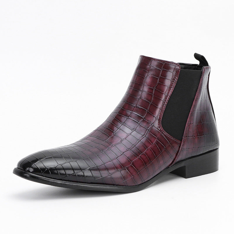 Men's Chelsea Boots British Style Casual Versatile Fashion Men's Ankle Boots