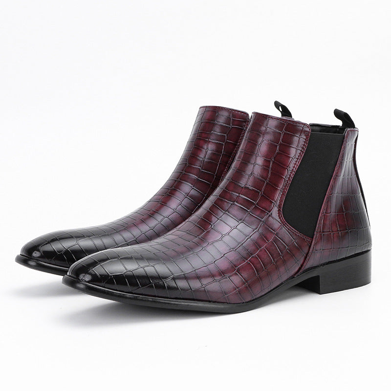 Men's Chelsea Boots British Style Casual Versatile Fashion Men's Ankle Boots