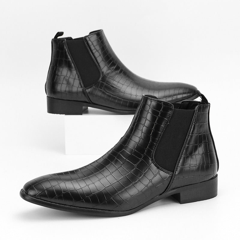 Men's Chelsea Boots British Style Casual Versatile Fashion Men's Ankle Boots