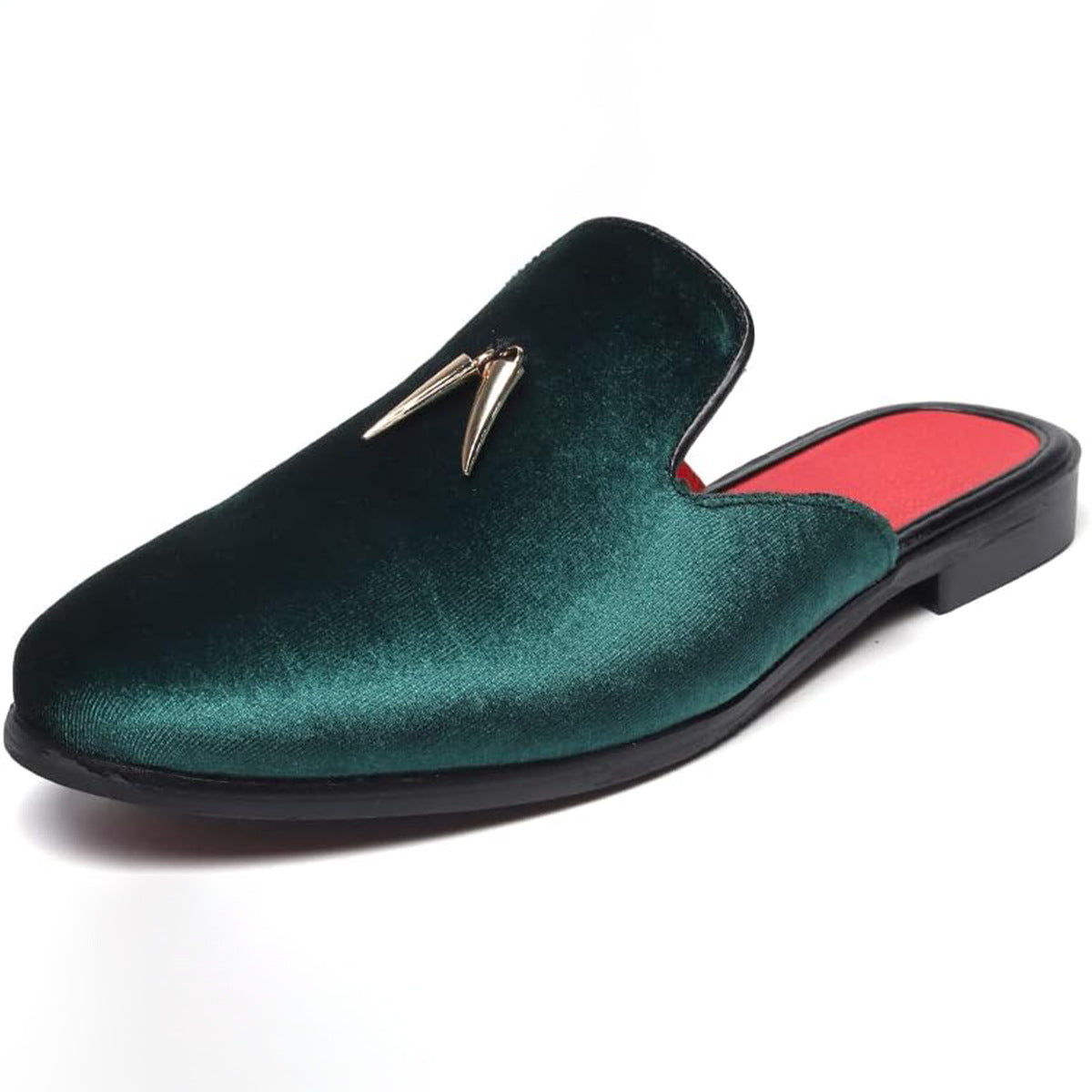 Men's Cross-Border Half Slippers Casual Fashion All-Matching Slip-on Casual Mules Loafers