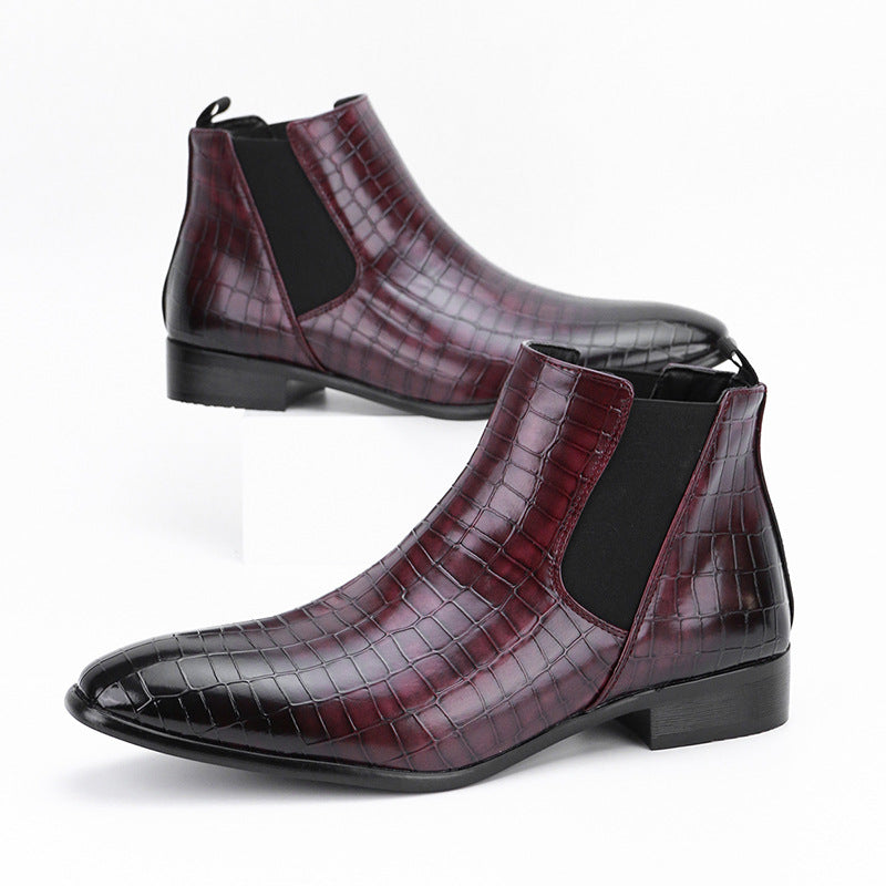 Men's Chelsea Boots British Style Casual Versatile Fashion Men's Ankle Boots