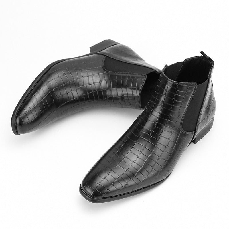 Men's Chelsea Boots British Style Casual Versatile Fashion Men's Ankle Boots