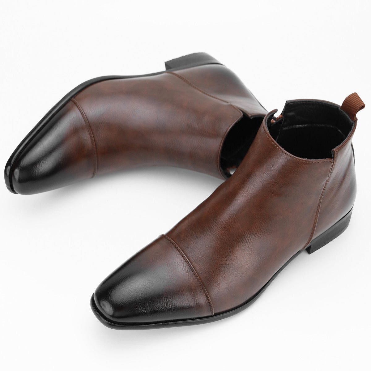 Men's Chelsea Boots Fashion Elastic