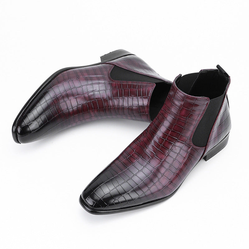 Men's Chelsea Boots British Style Casual Versatile Fashion Men's Ankle Boots