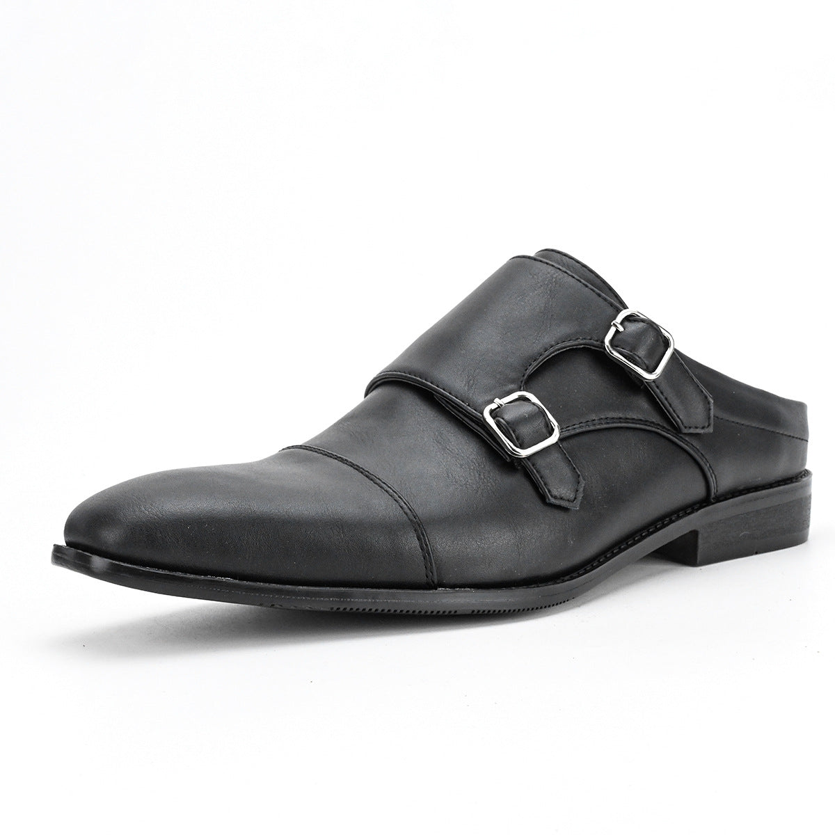 Men's Business Formal Shoes High-End Sense Personality Design Half Mules