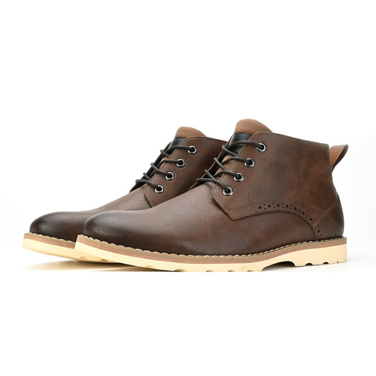 Men's Boots Retro British Style Versatile Ankle Boots Casual Daily Men's Boots