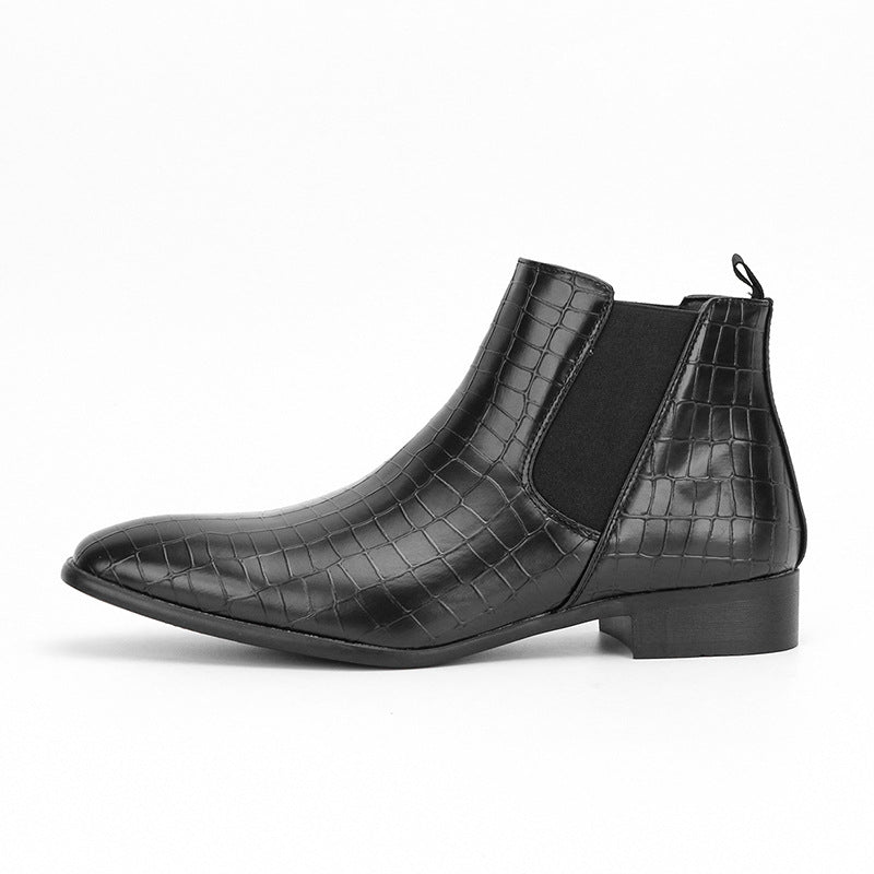 Men's Chelsea Boots British Style Casual Versatile Fashion Men's Ankle Boots