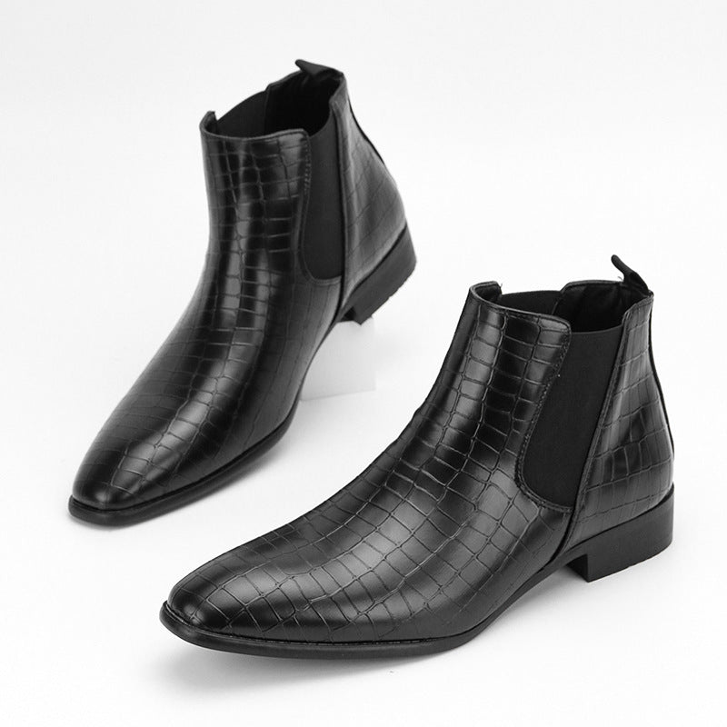 Men's Chelsea Boots British Style Casual Versatile Fashion Men's Ankle Boots