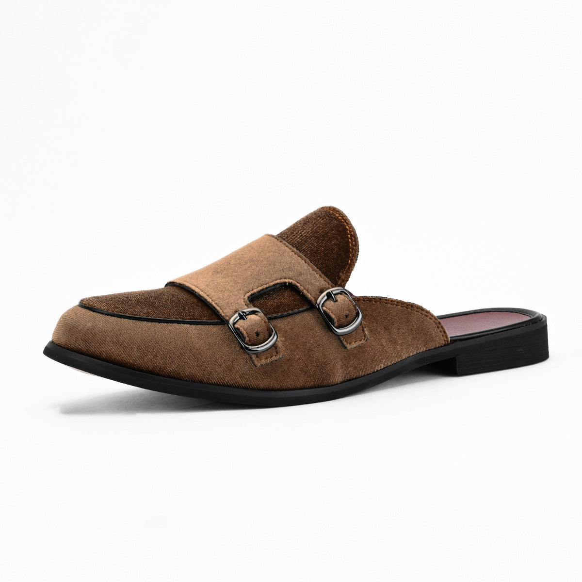 Men's Cross-Border Half Slippers Casual Fashion All-Matching Slip-on Casual Mules Loafers