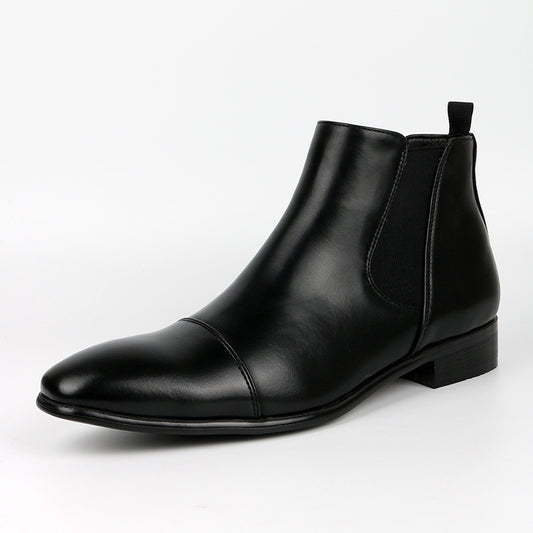 Cross-border Plus Size Men's Shoes Retro Chelsea Boots Amazon Independent Station