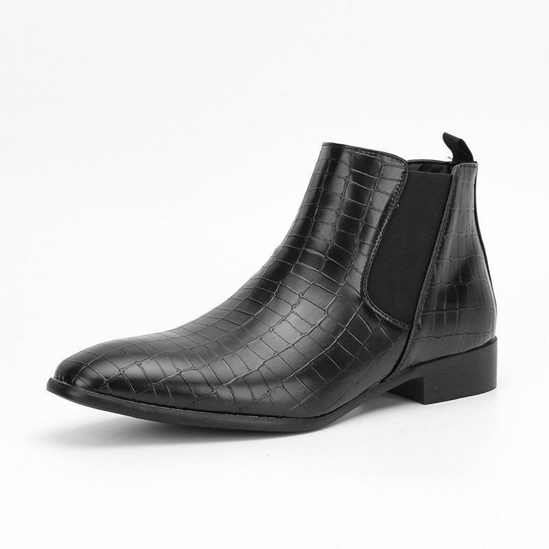 Men's Chelsea Boots British Style Casual Versatile Fashion Men's Ankle Boots
