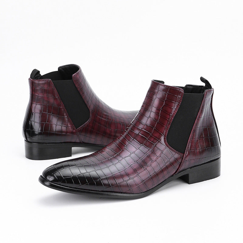 Men's Chelsea Boots British Style Casual Versatile Fashion Men's Ankle Boots