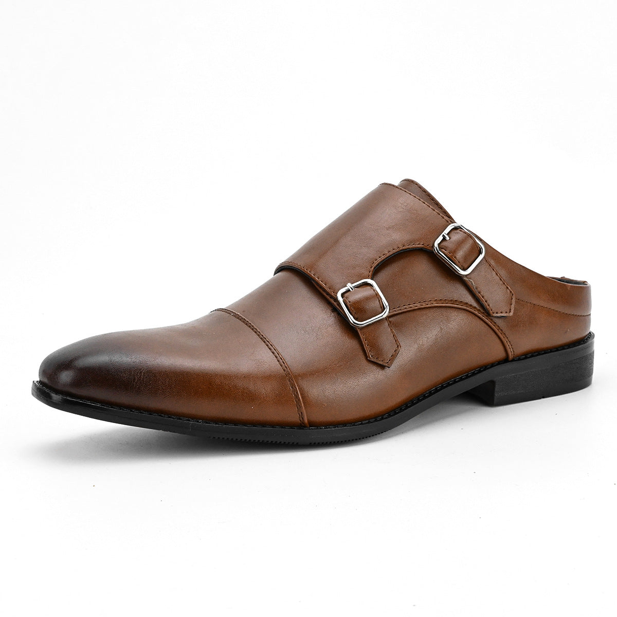 Men's Business Formal Shoes High-End Sense Personality Design Half Mules