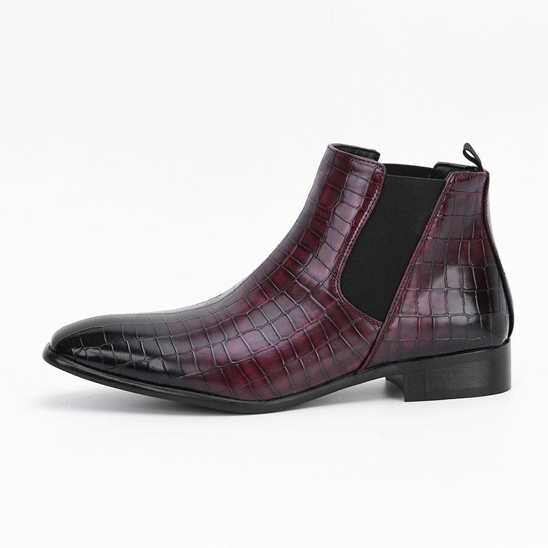 Men's Chelsea Boots British Style Casual Versatile Fashion Men's Ankle Boots