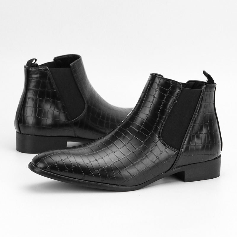Men's Chelsea Boots British Style Casual Versatile Fashion Men's Ankle Boots